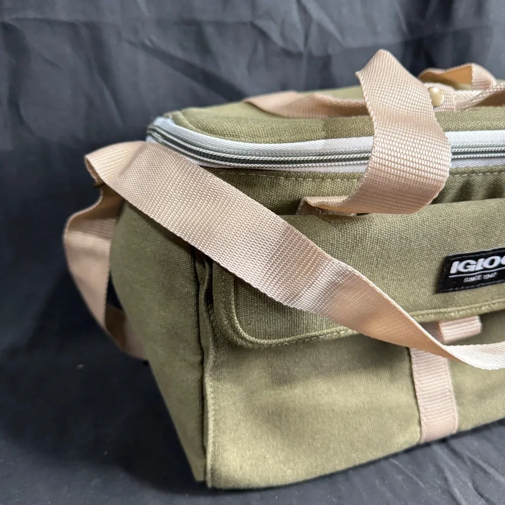 Igloo Nostalgia Lunch Sack - Olive